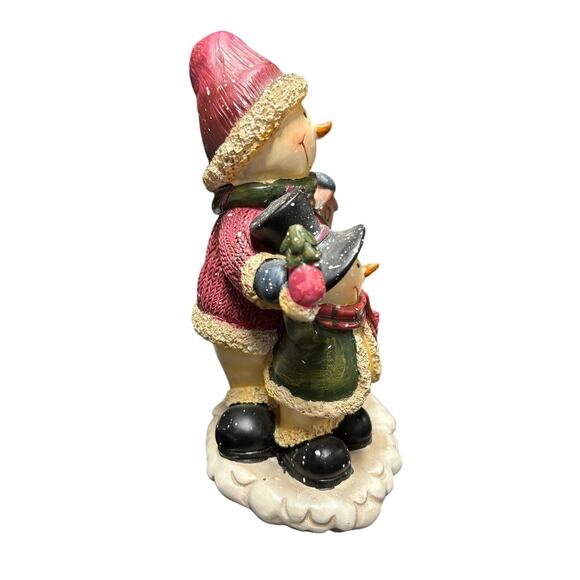 Tii Collections Resin Snowman Family Holiday Christmas Figurine‎ - Picture 2 of 7
